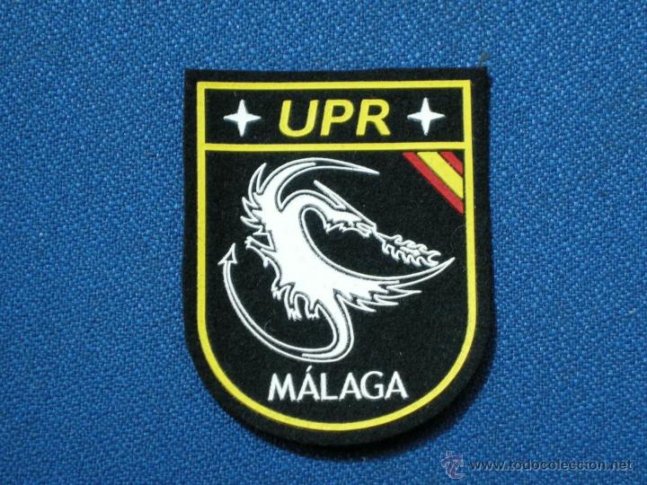 Militaria: PARCHE CNP UPR MALAGA ORIGINAL