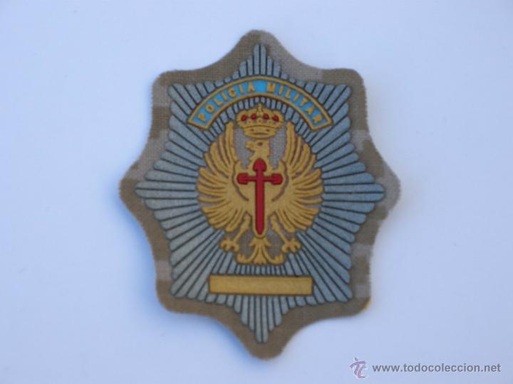 Militaria: PARCHE POLICIA MILITAR ORIGINAL BORDE ARIDO CAMUFLAJE.-ULTIMOS EJEMPLARES.-