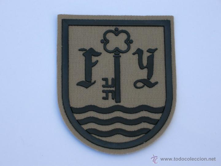 Militaria: PARCHE EJERCITO DE TIERRA ARIDO ORIGINAL - Foto 1