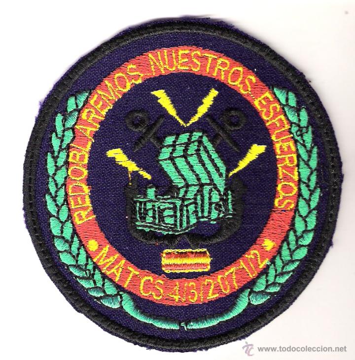 Militaria: PARCHE EMBLEMA MAT CS 4/3/2071/2
