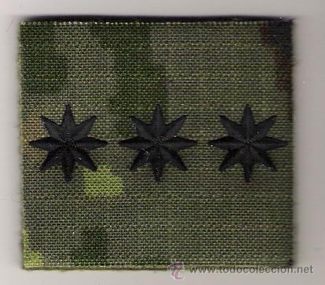 Militaria: PARCHE EMBLEMA CHANDAL CORONEL PIXELADO VERDE FAMET