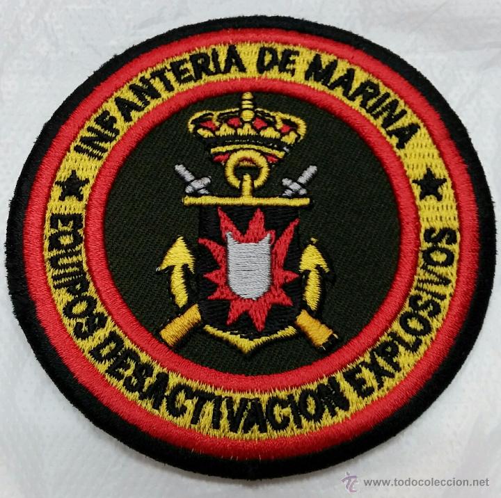 Militaria: PARCHE EMBLEMA EQUIPOS DESACTIVACI&Oacute;N EXPLOSIVOS INFANTER&Iacute;A DE MARINA