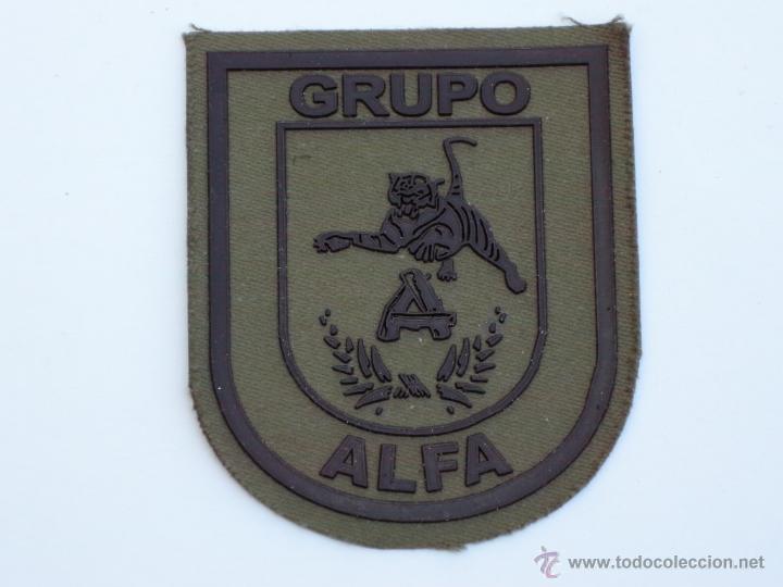 Militaria: PARCHE VERDE EJERCITO DE TIERRA ORIGINAL.-