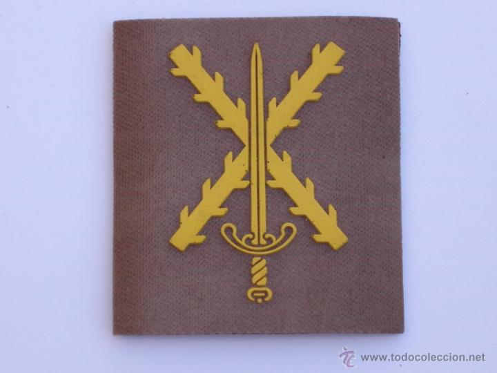 Militaria: PARCHE CUADRADO EJERCITO DE TIERRA ORIGINAL.- - Foto 1