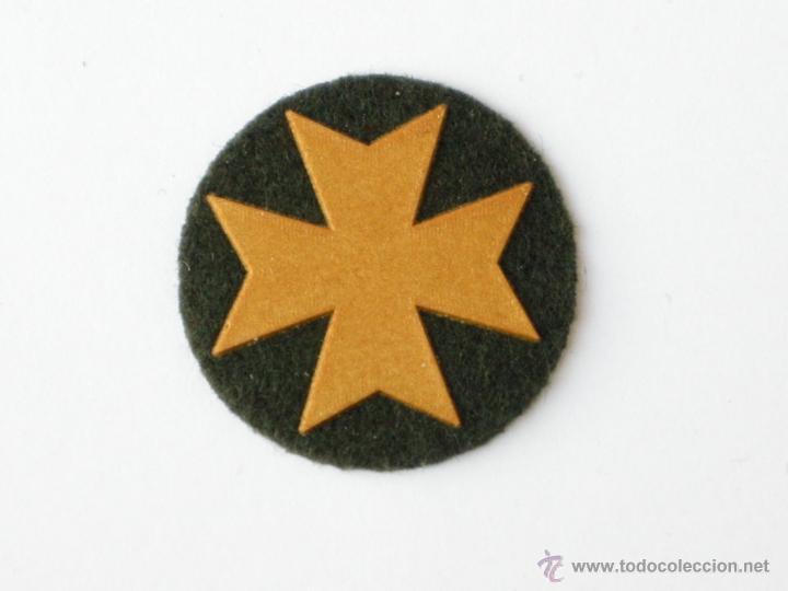 Militaria: PARCHE REDONDO PEQUE&Ntilde;O ORIGINAL 2,5CMT APROXIMADAMENTE.-