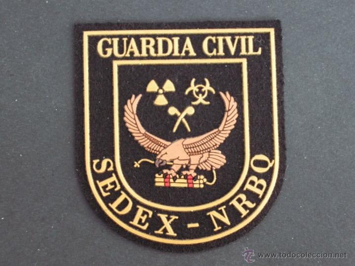 Military Antiques: PARCHE GUARDIA CIVIL SEDEX N.R.B.Q NUEVO MODELO