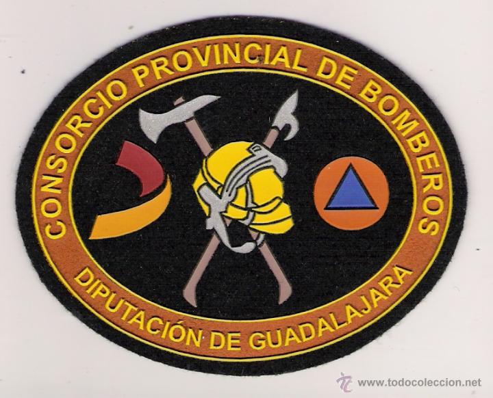 Military Antiques: PARCHE EMBLEMA CONSORCIO PROVINCIAL DE BOMBEROS DIPUTACI&Oacute;N DE GUADALAJARA