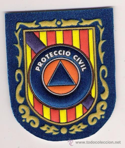 Military Antiques: PARCHE EMBLEMA PROTECCI&Oacute; CIVIL BALEARES