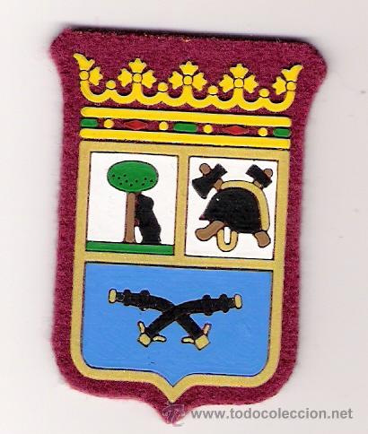 Military Antiques: PARCHE EMBLEMA BOMBEROS MADRID