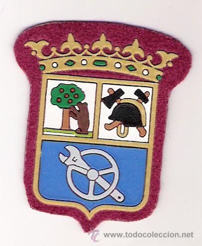 Military Antiques: PARCHE EMBLEMA BOMBEROS MADRID