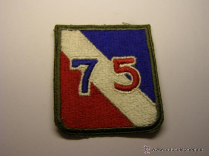 Military Antiques: Parche de tela bordada, Ej&eacute;rcito Norteamericano, n&ordm; 10.