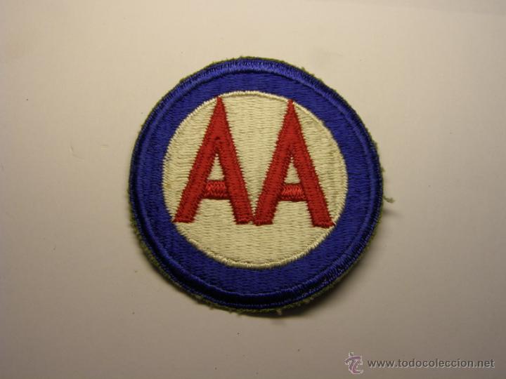 Military Antiques: Parche de tela bordada, Ej&eacute;rcito Norteamericano, n&ordm; 11.