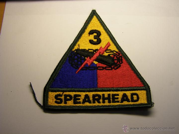 Military Antiques: Parche de tela bordada, Ej&eacute;rcito Norteamericano, n&ordm; 14.