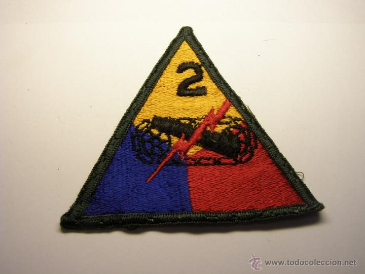 Military Antiques: Parche de tela bordada, Ej&eacute;rcito Norteamericano, n&ordm; 15.