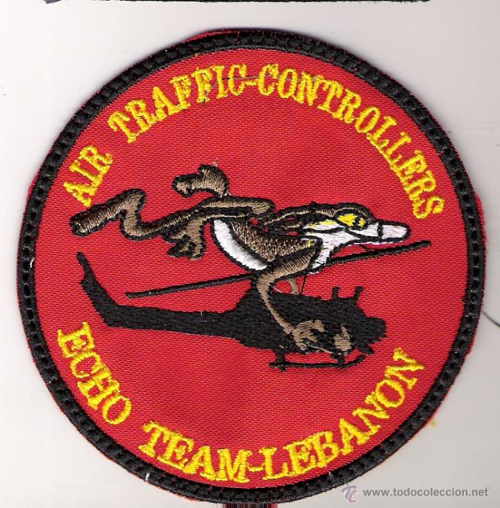 Militaria: PARCHE EMBLEMA AIR TRAFFIC CONTROLLERS - Foto 1