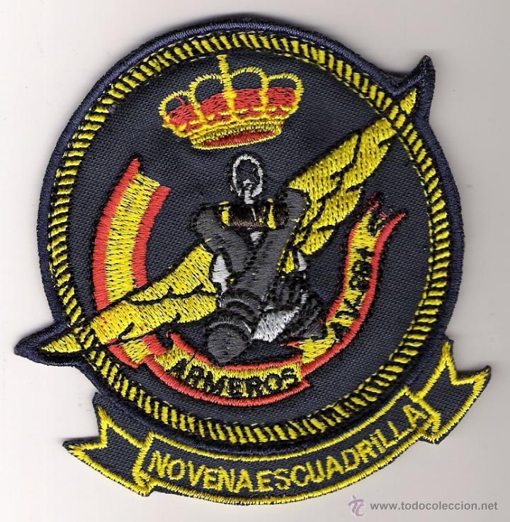 Military Antiques: PARCHE EMBLEMA NOVENA ESCUADRILLA