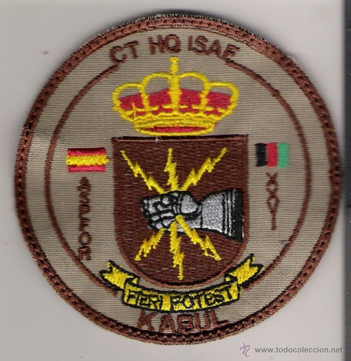 Militaria: PARCHE EMBLEMA CT HQ ISAF - Foto 1