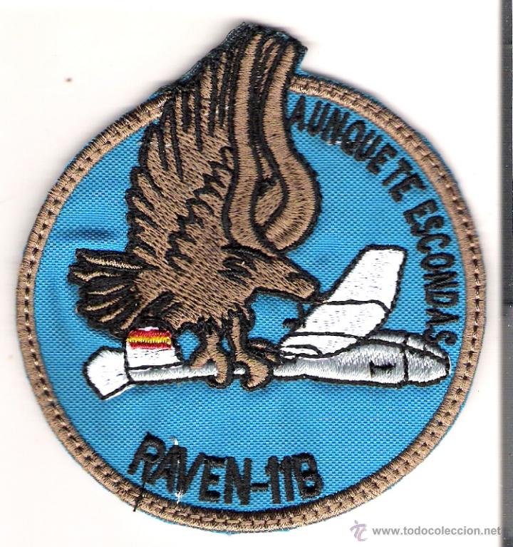 Militaria: PARCHE EMBLEMA RAVEN 11B - Foto 1