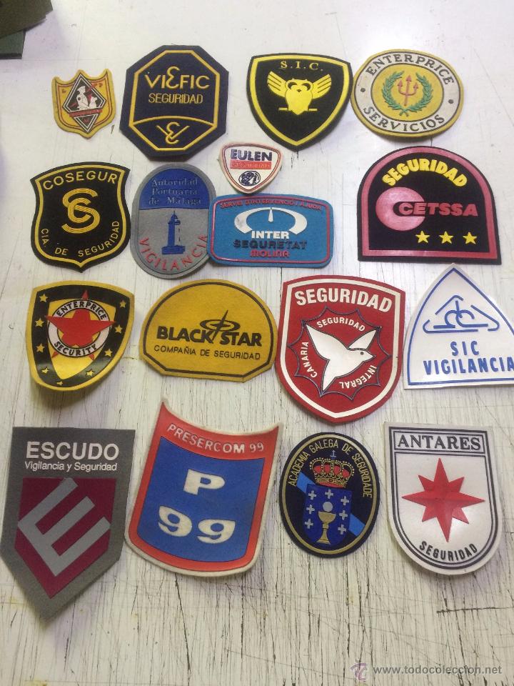 Lote X 17 Parches Escudos Parche Emblema Seguri Sold Through Direct Sale 53116640 Por medio de guardias, supervisores y personal certificado y capacitado en materia de. todocoleccion
