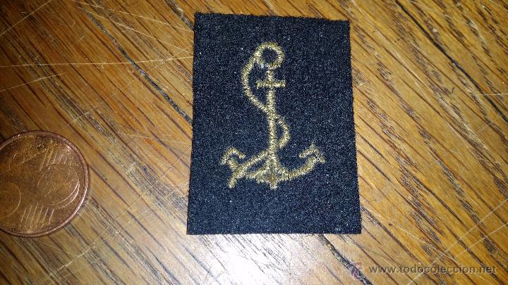 Militaria: PARCHE DE MARINA PLASTIFICADO