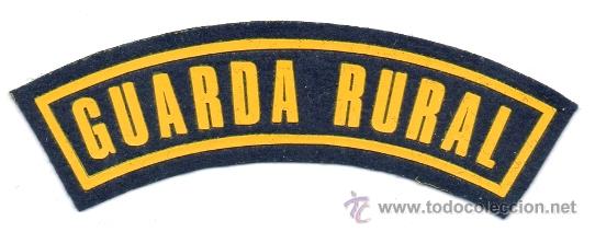 Militaria: parche guarda rural - Foto 1