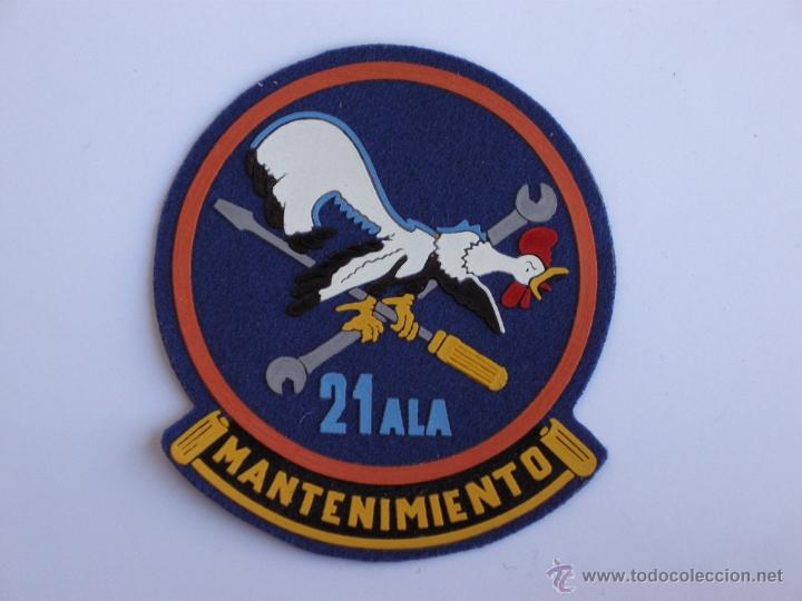 Militaria: PARCHE EJERCITO DEL AIRE ORIGINAL ANTIGUO - Foto 1