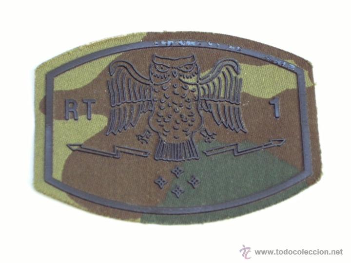 Militaria: PARCHE DE PECHO EJERCITO DE TIERRA CAMUFLAJE ORIGINAL.-