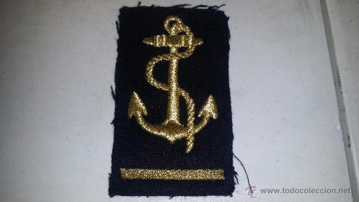 Militaria: ESCUDO BORDADO DE LA MARINA