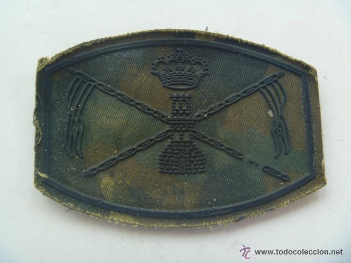 Militaria: PARCHE DE INGENIEROS, DE CABALLERIA , MIMETIZADO BOSCOSO