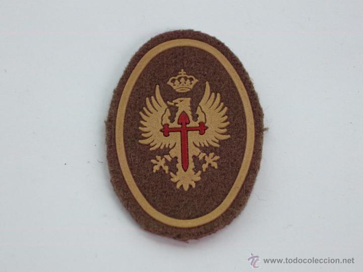 Militaria: PARCHE DE BOINA DE TIERRA ORIGINAL.- - Foto 1