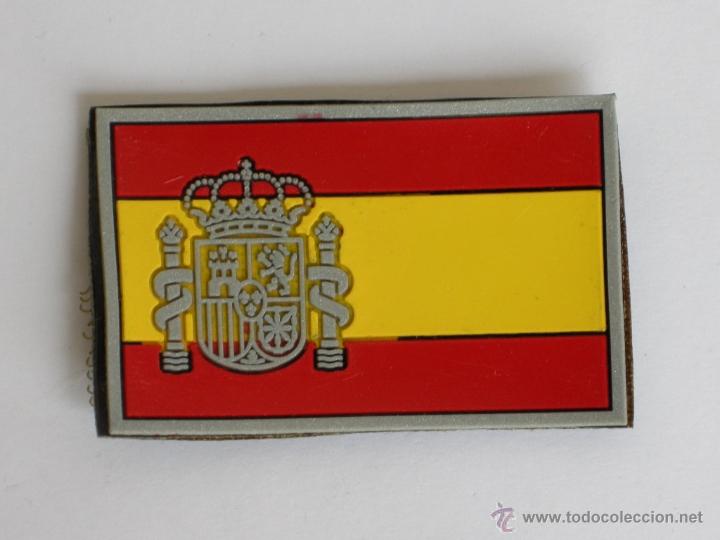 Militaria: PARCHE BANDERA ESPA&Ntilde;OLA 7,5 CMT DE LARGO POR 5 CMT DE ANCHO.- CON VELCRO POR DETRAS.-