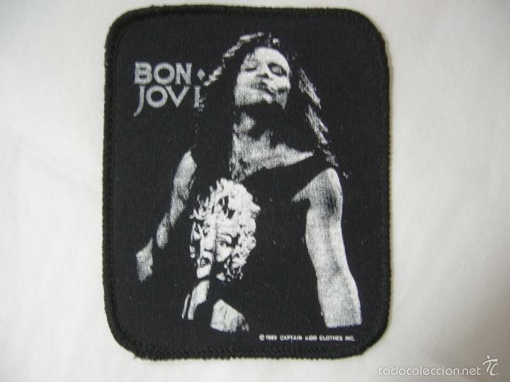 Military Antiques: PARCHE DE TELA BON JOVI