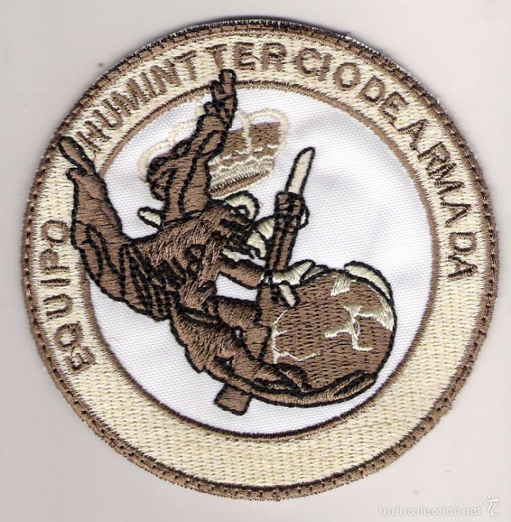 Military Antiques: PARCHE EMBLEMA EQUIPO HUMINT TERCIO DE ARMADA