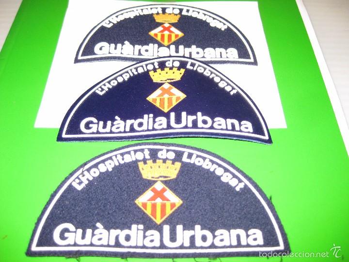 Militaria: 3 PARCHES DIFERENTE G.URBANA l&acute;HOSPITALET