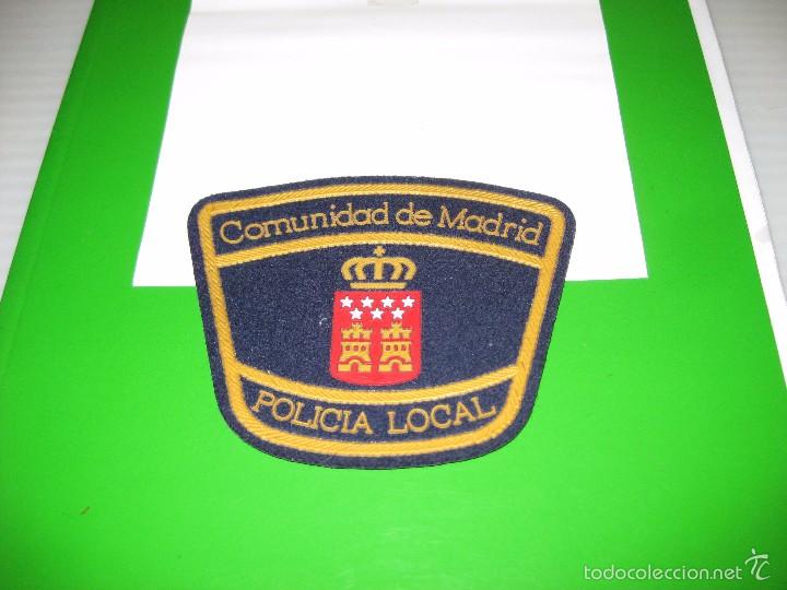 Military Antiques: PARCHE POLICIA LOCAL COMUNIDAD DE MADRID