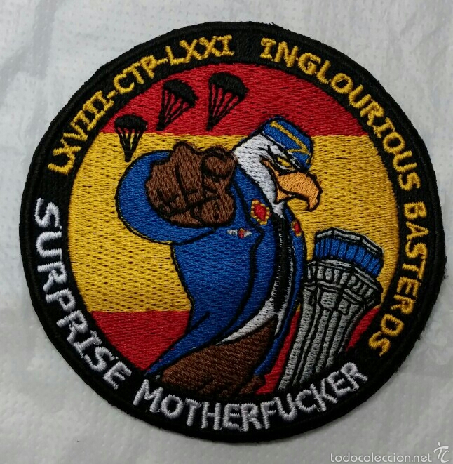 Militaria: PARCHE EMBLEMA LXVIII CTP LXXI E. AIRE