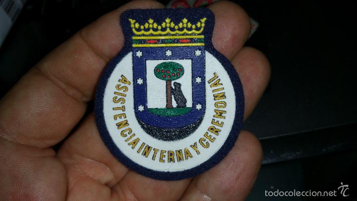 Militaria: PARCHE DE POLICIA MUNICIPAL MADRID