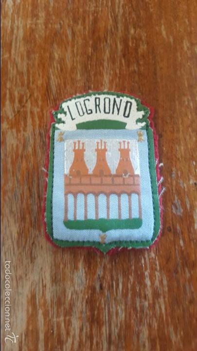 Militaria: PARCHE LOGRO&Ntilde;O - Foto 1