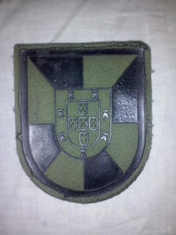 Militaria: parche en tela del ejercito espa&ntilde;ol