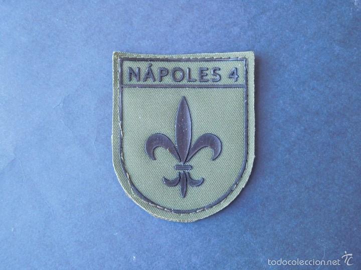 Military Antiques: PARCHE BRIGADA PARACAIDISTA NAPOLES 4 ,NUEVO MODELO.-CON VELCRO