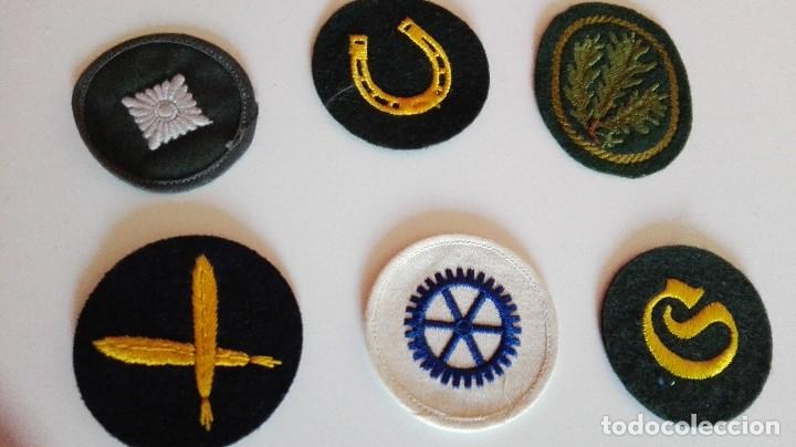 Militaria: ref.c17 6 Parches Colecci&oacute;n del ejercito Aleman - Foto 1