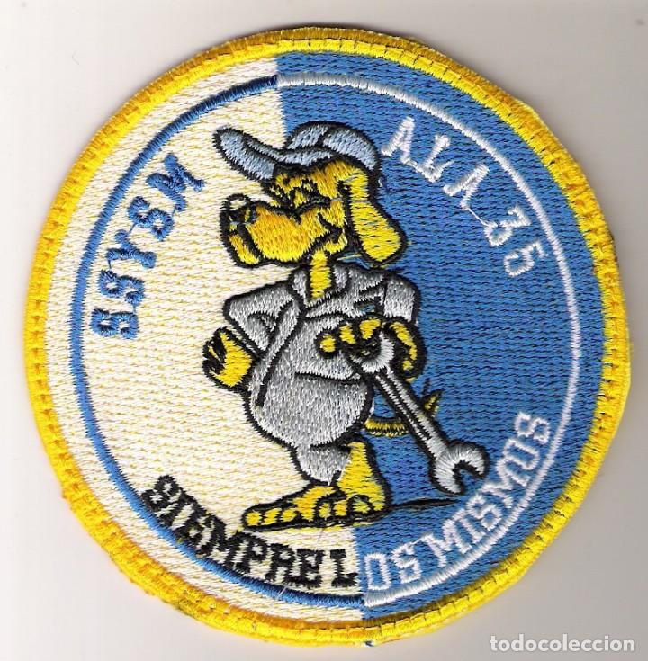 Militaria: PARCHE EMBLEMA SSYSM ALA 35