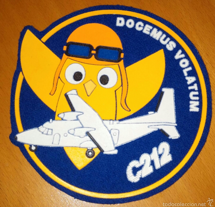 Militaria: PARCHE EMBLEMA C212 - Foto 1