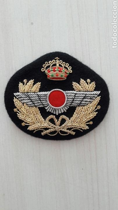 Military Antiques: Galleta bordada a mano del ejercito del aire