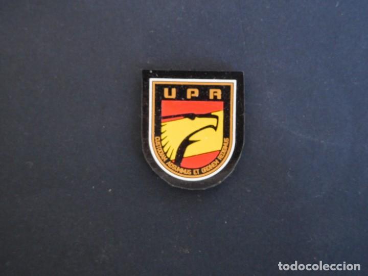 Militaria: PARCHE PEQUE&Ntilde;O 3CMTX3CMT U P R ,POLICIA NACIONAL.-