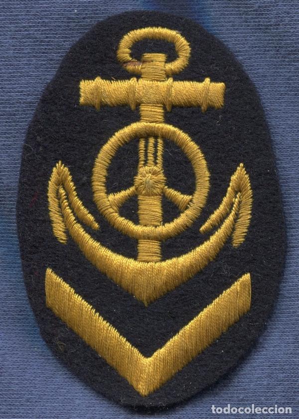 Militaria: Kriegsmarine.  Distintivo de brazo de Especialidad en tela.  Suboficial.  Motor de Transportes.