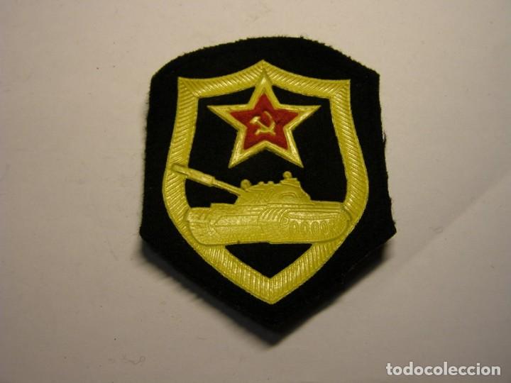 Militaria: Parche de tela sovi&eacute;tico, blindados.