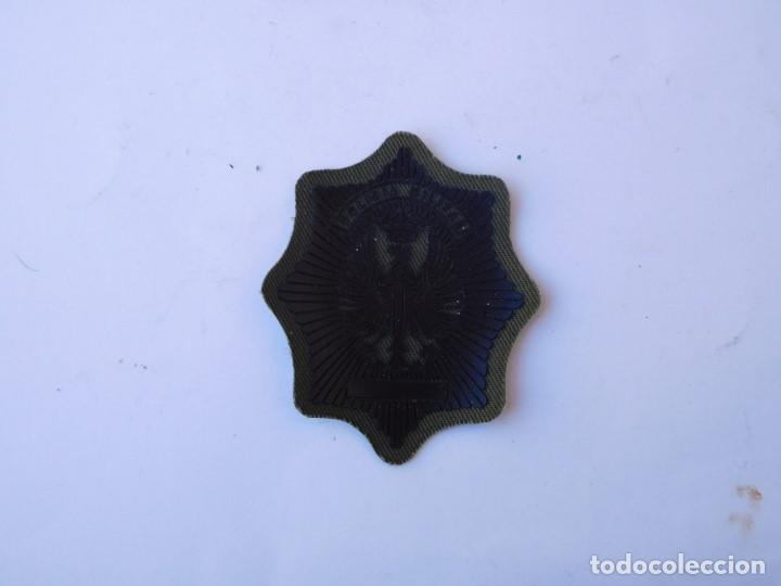 Militaria: PARCHE POLICIA MILITAR ESPA&Ntilde;OL TELA VERDE.-SOLO 2 EJEMPLARES ME QUEDAN.-