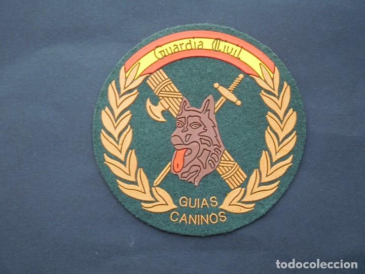 Militaria: PARCHE GUARDIA CIVIL GUIA CANINOS .-