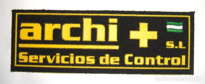Militaria: parche archi seguridad servicios de control - Foto 1